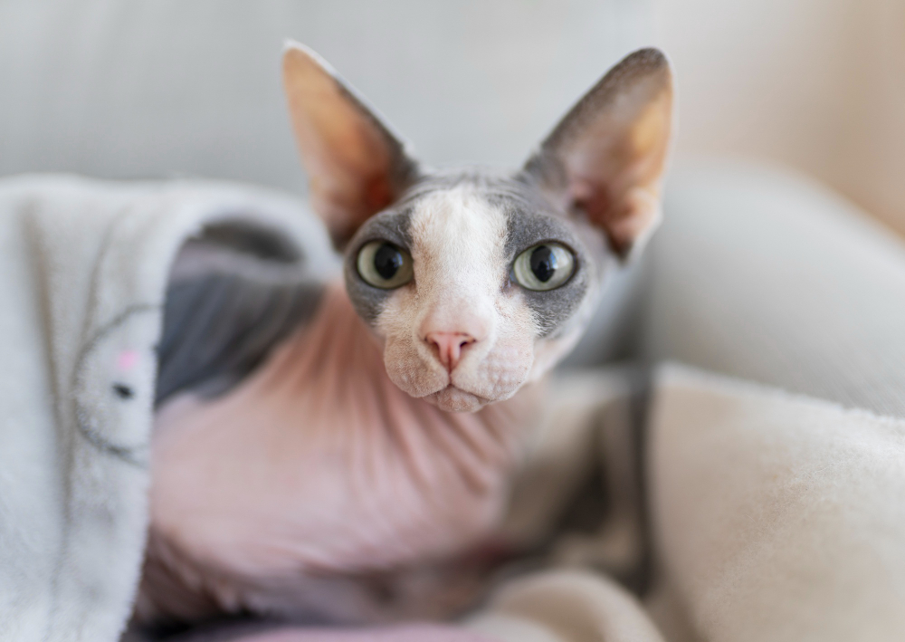 Adopter un chat sans poil : ce qu'il faut savoir (apparence, caractère, santé, alimentation, prix)